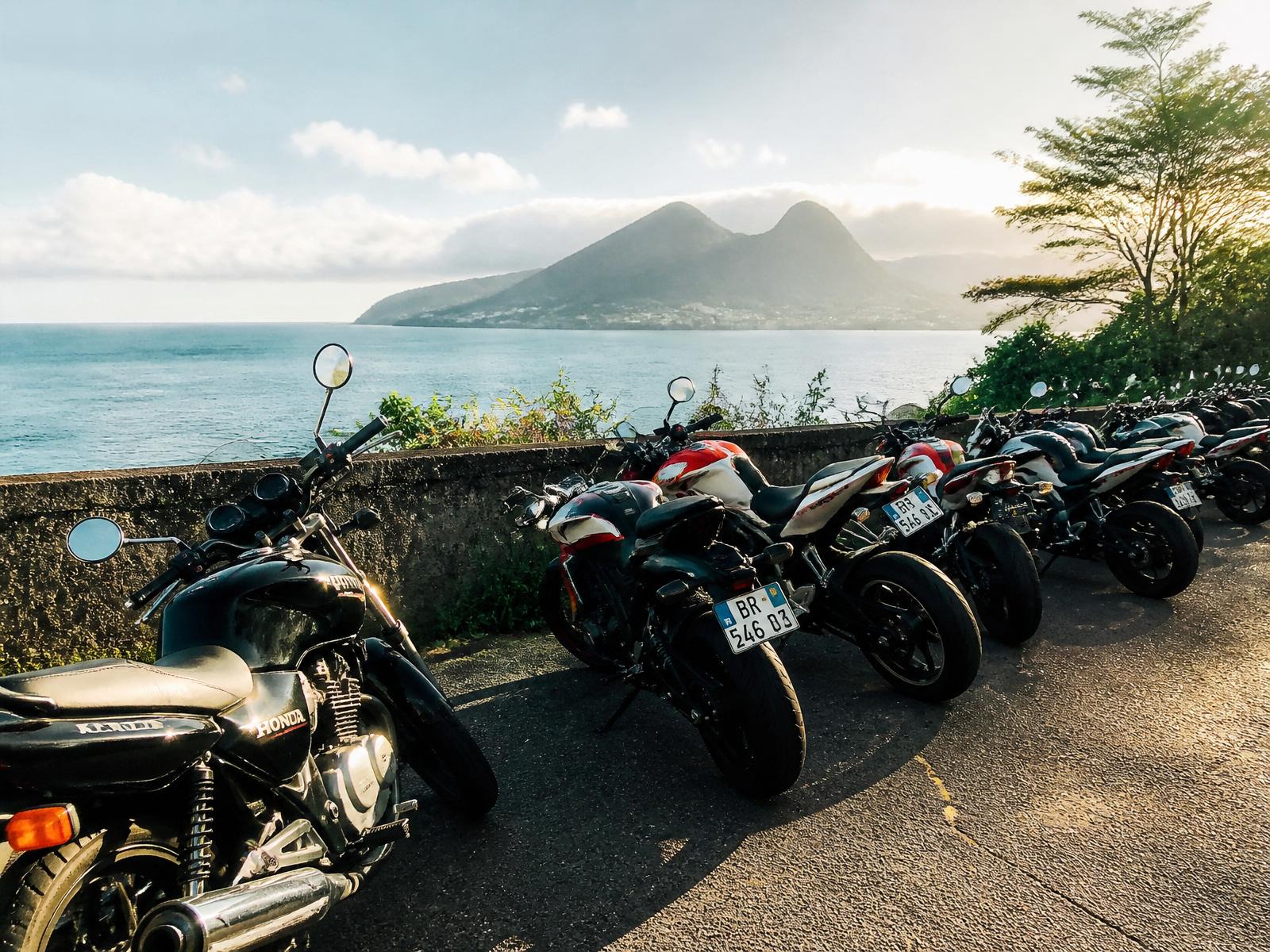 Rassemblement de motards FMF Martinique